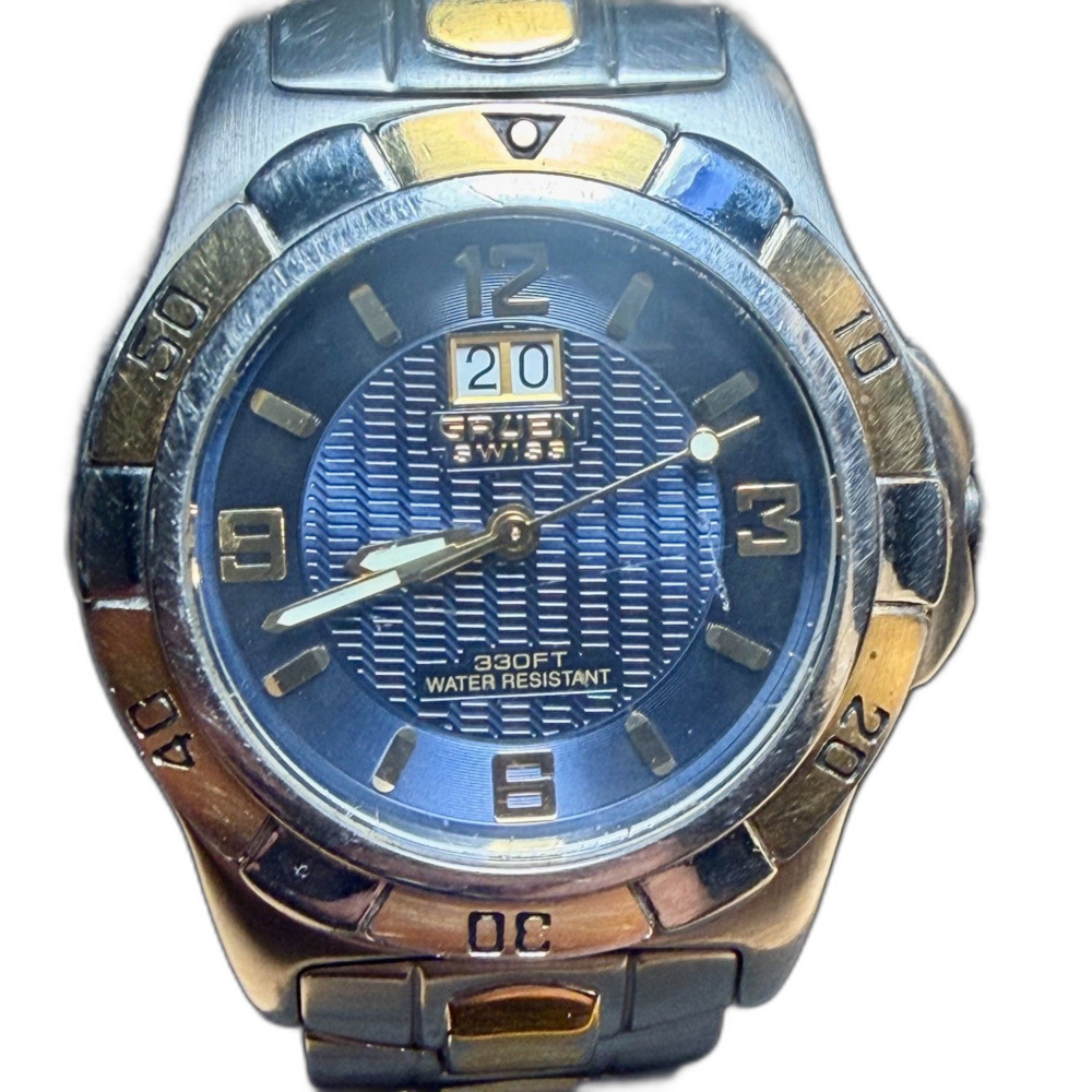 Vintage Gruen Swiss Men’s Divers Style Watch (Model GSM004)